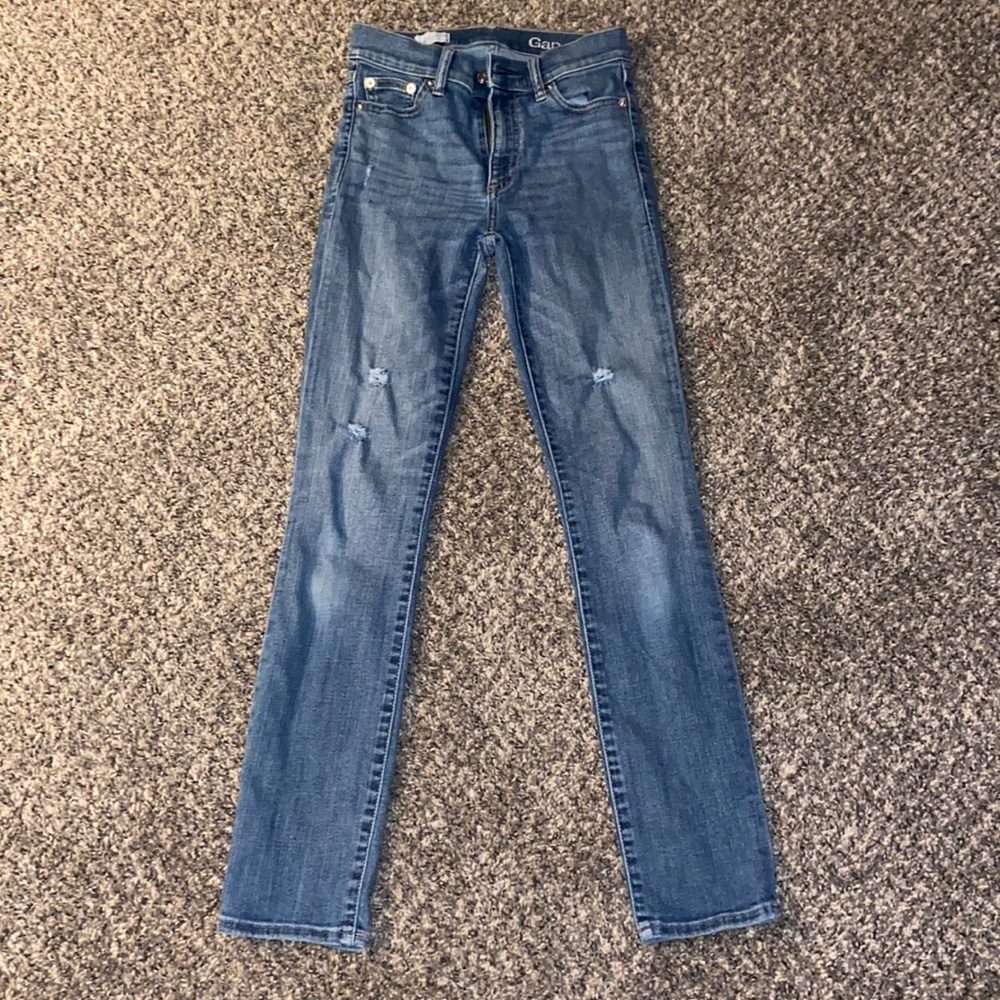 Gap Slim Straight Blue Jeans Size 25